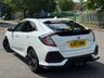 USED 2018 67 HONDA CIVIC 1.5 VTEC Turbo Sport Plus Hatchback 5dr Petrol CVT Euro 6 (s/s) (182 ps) 