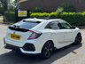 USED 2018 67 HONDA CIVIC 1.5 VTEC Turbo Sport Plus Hatchback 5dr Petrol CVT Euro 6 (s/s) (182 ps) 