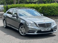 USED 2012 62 MERCEDES-BENZ E-CLASS 2.1 E250 CDI BlueEfficiency Sport Saloon 4dr Diesel G-Tronic+ Euro 5 (s/s) (204 ps) 