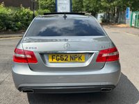 USED 2012 62 MERCEDES-BENZ E-CLASS 2.1 E250 CDI BlueEfficiency Sport Saloon 4dr Diesel G-Tronic+ Euro 5 (s/s) (204 ps) 