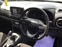 USED 2018 18 HYUNDAI KONA 1.0 T-GDi Blue Drive Premium SUV 5dr Petrol Manual Euro 6 (s/s) (120 ps) Warranty & Breakdown Cover included