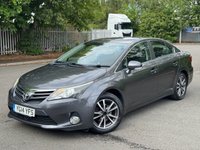 USED 2014 14 TOYOTA AVENSIS 1.8 V-Matic Icon Saloon 4dr Petrol Manual Euro 5 (147 ps) 
