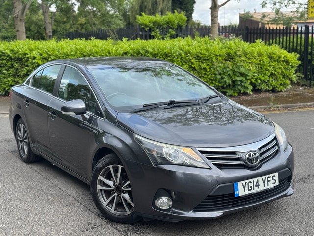 2014 14 Toyota Avensis 1.8 V-Matic Icon Saloon 4dr Petrol Manual Euro 5 (147 ps)