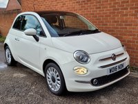 USED 2016 16 FIAT 500 1.2 Lounge Hatchback 3dr Petrol Manual Euro 6 (s/s) (69 bhp) 