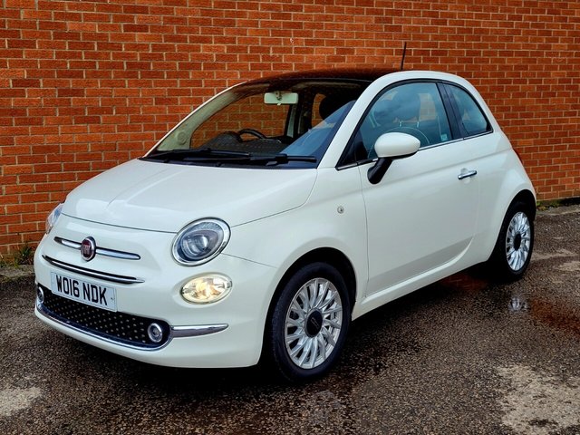 2016 16 Fiat 500 1.2 Lounge Hatchback 3dr Petrol Manual Euro 6 (s/s) (69 bhp)