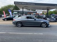 USED 2017 17 MERCEDES-BENZ C-CLASS 2.1 C220d AMG Line Coupe 2dr Diesel G-Tronic+ Euro 6 (s/s) (170 ps) DRVES LOVELY