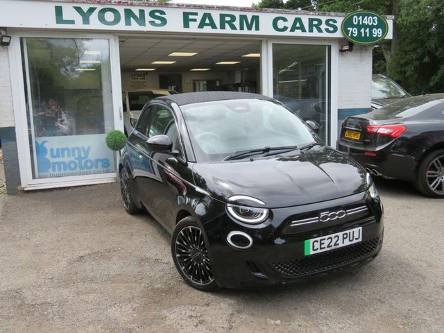 2022 22 Fiat 500e C 42kWh La Prima Convertible 2dr Electric Automatic (118 ps)