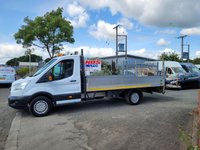 USED 2016 66 FORD TRANSIT 350 TDCI 125BHP RWD TRW LWB DROPSIDE WITH TAIL LIFT ULEZ FREE ZONE NO VAT 