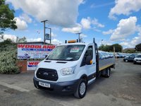 USED 2016 66 FORD TRANSIT 350 TDCI 125BHP RWD TRW LWB DROPSIDE WITH TAIL LIFT ULEZ FREE ZONE NO VAT 