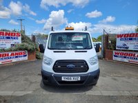 USED 2016 66 FORD TRANSIT 350 TDCI 125BHP RWD TRW LWB DROPSIDE WITH TAIL LIFT ULEZ FREE ZONE NO VAT 