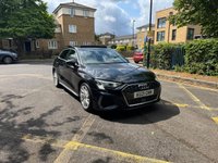 USED 2021 21 AUDI A3 1.4 TFSIe 40 S line Sportback 5dr Petrol Plug-in Hybrid S Tronic Euro 6 (s/s) 13kWh (204 ps) One Owner, Reverse Camera, Panoramic Sunroof