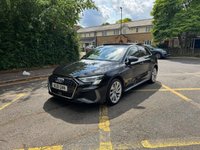 USED 2021 21 AUDI A3 1.4 TFSIe 40 S line Sportback 5dr Petrol Plug-in Hybrid S Tronic Euro 6 (s/s) 13kWh (204 ps) One Owner, Reverse Camera, Panoramic Sunroof
