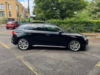USED 2021 21 AUDI A3 1.4 TFSIe 40 S line Sportback 5dr Petrol Plug-in Hybrid S Tronic Euro 6 (s/s) 13kWh (204 ps) One Owner, Reverse Camera, Panoramic Sunroof