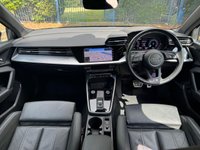 USED 2021 21 AUDI A3 1.4 TFSIe 40 S line Sportback 5dr Petrol Plug-in Hybrid S Tronic Euro 6 (s/s) 13kWh (204 ps) One Owner, Reverse Camera, Panoramic Sunroof