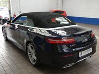 USED 2018 18 MERCEDES-BENZ E CLASS 2.0 E300 AMG Line (Premium Plus) Cabriolet 2dr Petrol G-Tronic+ Euro 6 (s/s) (245 ps) SAT NAV AIR SCARF REAR VIEW CAMERA BURMESTER SOUND SYSTEM PART LEATHER INTERIOR HEATED SEATS CRUISE CONTROL PARKING SENSORS SERVICE HISTORY WARRANTY