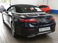 USED 2018 18 MERCEDES-BENZ E CLASS 2.0 E300 AMG Line (Premium Plus) Cabriolet 2dr Petrol G-Tronic+ Euro 6 (s/s) (245 ps) SAT NAV AIR SCARF REAR VIEW CAMERA BURMESTER SOUND SYSTEM PART LEATHER INTERIOR HEATED SEATS CRUISE CONTROL PARKING SENSORS SERVICE HISTORY WARRANTY