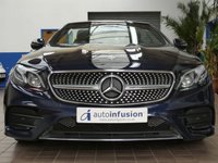 USED 2018 18 MERCEDES-BENZ E CLASS 2.0 E300 AMG Line (Premium Plus) Cabriolet 2dr Petrol G-Tronic+ Euro 6 (s/s) (245 ps) SAT NAV AIR SCARF REAR VIEW CAMERA BURMESTER SOUND SYSTEM PART LEATHER INTERIOR HEATED SEATS CRUISE CONTROL PARKING SENSORS SERVICE HISTORY WARRANTY