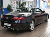 USED 2018 18 MERCEDES-BENZ E CLASS 2.0 E300 AMG Line (Premium Plus) Cabriolet 2dr Petrol G-Tronic+ Euro 6 (s/s) (245 ps) SAT NAV AIR SCARF REAR VIEW CAMERA BURMESTER SOUND SYSTEM PART LEATHER INTERIOR HEATED SEATS CRUISE CONTROL PARKING SENSORS SERVICE HISTORY WARRANTY