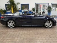 USED 2018 18 MERCEDES-BENZ E CLASS 2.0 E300 AMG Line (Premium Plus) Cabriolet 2dr Petrol G-Tronic+ Euro 6 (s/s) (245 ps) SAT NAV AIR SCARF REAR VIEW CAMERA BURMESTER SOUND SYSTEM PART LEATHER INTERIOR HEATED SEATS CRUISE CONTROL PARKING SENSORS SERVICE HISTORY WARRANTY