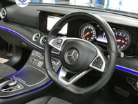 USED 2018 18 MERCEDES-BENZ E CLASS 2.0 E300 AMG Line (Premium Plus) Cabriolet 2dr Petrol G-Tronic+ Euro 6 (s/s) (245 ps) SAT NAV AIR SCARF REAR VIEW CAMERA BURMESTER SOUND SYSTEM PART LEATHER INTERIOR HEATED SEATS CRUISE CONTROL PARKING SENSORS SERVICE HISTORY WARRANTY
