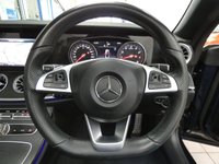 USED 2018 18 MERCEDES-BENZ E CLASS 2.0 E300 AMG Line (Premium Plus) Cabriolet 2dr Petrol G-Tronic+ Euro 6 (s/s) (245 ps) SAT NAV AIR SCARF REAR VIEW CAMERA BURMESTER SOUND SYSTEM PART LEATHER INTERIOR HEATED SEATS CRUISE CONTROL PARKING SENSORS SERVICE HISTORY WARRANTY