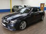 USED 2018 18 MERCEDES-BENZ E CLASS 2.0 E300 AMG Line (Premium Plus) Cabriolet 2dr Petrol G-Tronic+ Euro 6 (s/s) (245 ps) SAT NAV AIR SCARF REAR VIEW CAMERA BURMESTER SOUND SYSTEM PART LEATHER INTERIOR HEATED SEATS CRUISE CONTROL PARKING SENSORS SERVICE HISTORY WARRANTY
