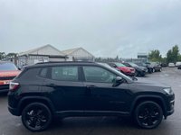 USED 2020 20 JEEP COMPASS 1.4T MultiAirII Night Eagle SUV 5dr Petrol Manual Euro 6 (s/s) (140 ps) SOMETHING A BIT DIFFERENT, JUST ARRIVED ON OUR FORECOURT+FINISHED IN FACTORY BLACK PAINT+JUST 1 FORMER KEEPER+SERVICE HISTORY+ULEZ COMPLIANT+HALF LEATHER INTERIOR+SATELLITE NAVIGATION+PARK ASSIST+CLIMATE CONTROL+18 INCH ALLOY WHEELS+1 FULL YEARS MOT PRIOR TO COLLECTION+CALL NOW TO SPEAK WITH ONE OF OUR HIGHLY TRAINED SALES ADVISORS+NOT TO BE MISSED!!!!!!!!!!!!!!!!!!!!!!!!!!!!!