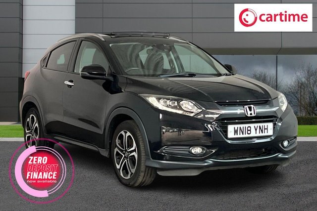 View our Honda HR-V 1.5 i-VTEC EX SUV 5dr Petrol Manual Euro 6 (s/s) (130 ps) Low Mileage / Service History, Media Display, Heated Seats, Panoramic Sunroof, 17-Inch Alloy Wheels