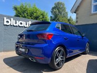 USED 2019 19 SEAT IBIZA 1.0 TSI FR Sport Hatchback 5dr Petrol Manual Euro 6 (s/s) GPF (95 ps) Dual Climate Control, Part Leather and Alcantara Seats, Satellite Navigation, Cruise Control, Bluetooth Connectivity, Voice Control, USB, AUX, Sport and ECO Driving Modes, Power Folding Wing Mirrors, Auto Headlights, Privacy Glass, DAB Radio, Apple CarPlay, Android Auto, LED Running Lights, 18 Inch Alloys.