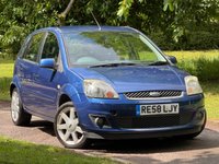 USED 2008 58 FORD FIESTA 1.25 Zetec Blue Edition Hatchback 5dr Petrol Manual (142 g/km, 74 bhp) 