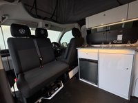 USED 2023 23 VOLKSWAGEN TRANSPORTER T6.1 2.0TDI STARTLINE A/C LWB T30 110BHP LONG WHEEL BASE / NEW CONVERSION / DIESEL HEATER / MICROWAVE / BIKE RACK