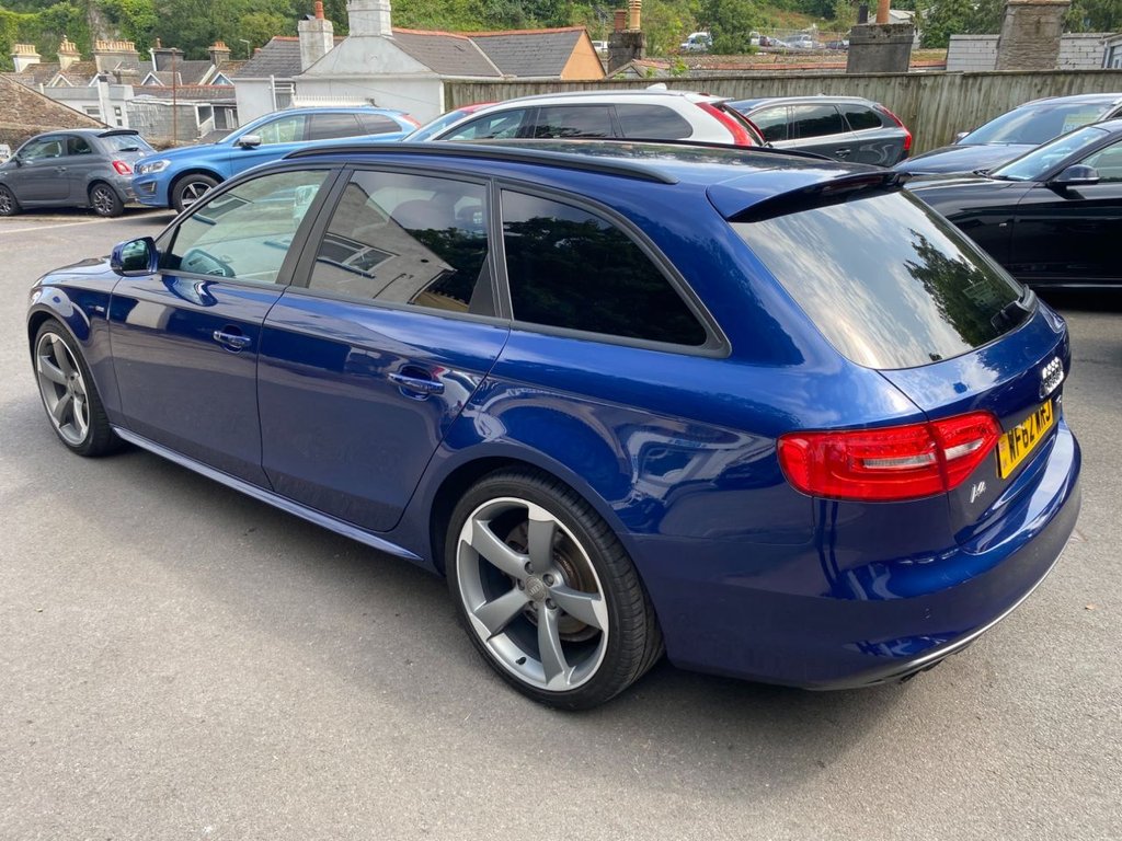 USED 2012 62 AUDI A4 AVANT 2.0 TDI Black Edition Estate 5dr Diesel Manual Euro 5 (s/s) (177 ps) HEATED SEATS/DAB