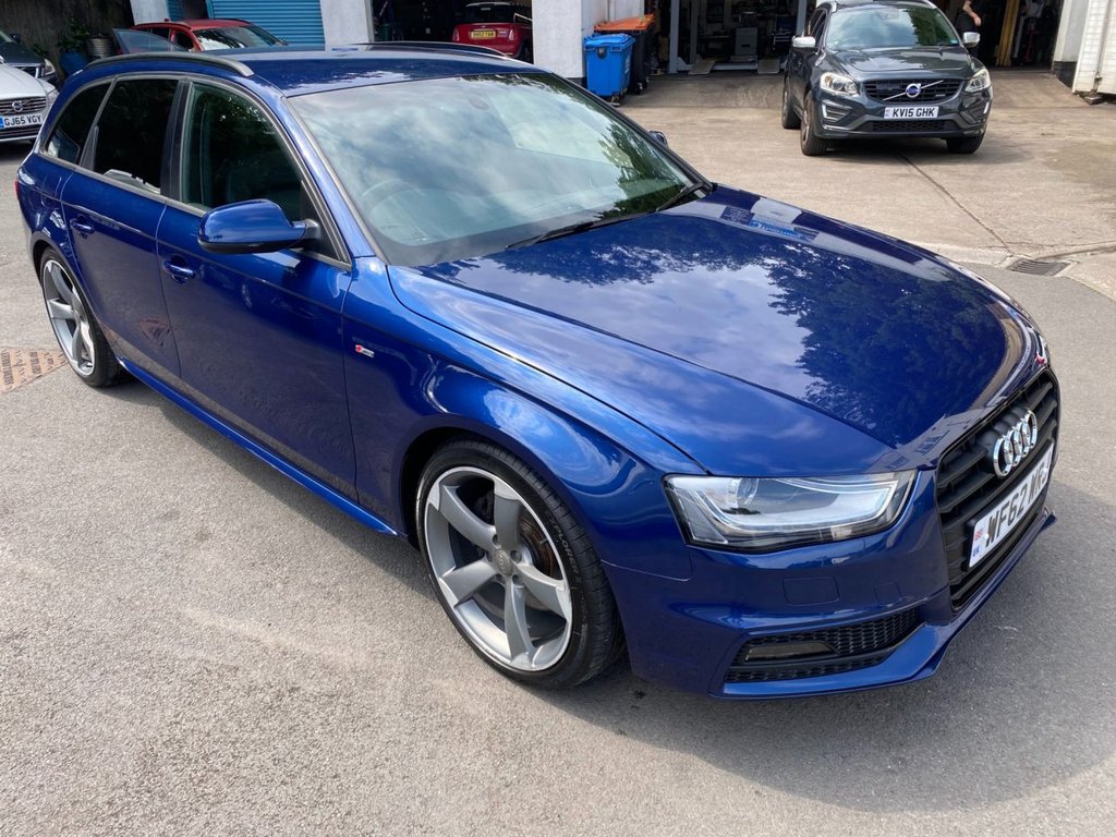 USED 2012 62 AUDI A4 AVANT 2.0 TDI Black Edition Estate 5dr Diesel Manual Euro 5 (s/s) (177 ps) HEATED SEATS/DAB