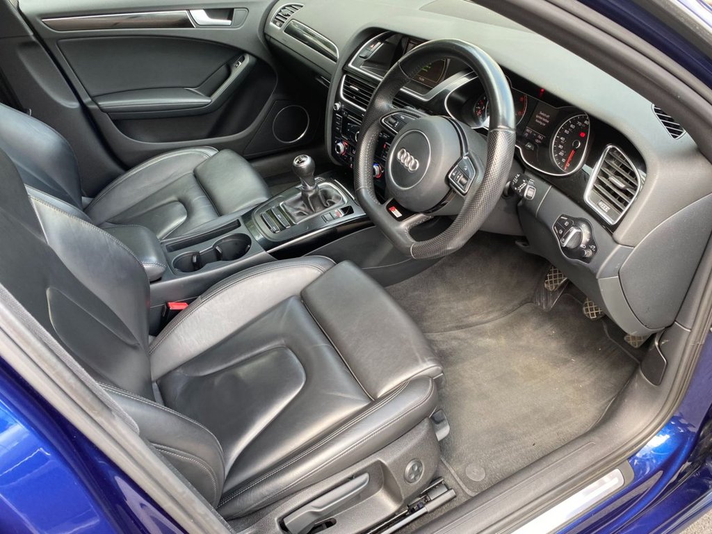 USED 2012 62 AUDI A4 AVANT 2.0 TDI Black Edition Estate 5dr Diesel Manual Euro 5 (s/s) (177 ps) HEATED SEATS/DAB