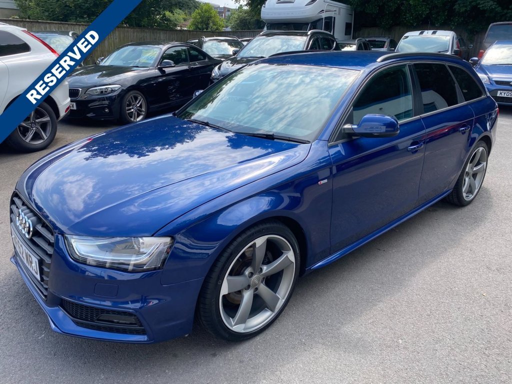 USED 2012 62 AUDI A4 AVANT 2.0 TDI Black Edition Estate 5dr Diesel Manual Euro 5 (s/s) (177 ps) HEATED SEATS/DAB