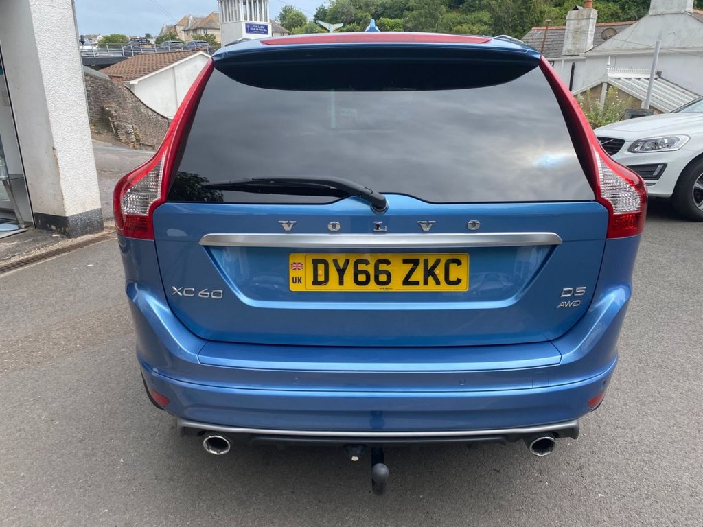 USED 2016 66 VOLVO XC60 2.4 D5 R-Design Lux Nav SUV 5dr Diesel Auto AWD Euro 6 (s/s) (220 ps) GREAT SPECIFICATION R DESIGN XC60