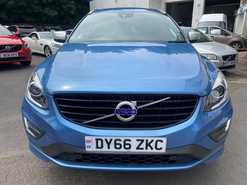 USED 2016 66 VOLVO XC60 2.4 D5 R-Design Lux Nav SUV 5dr Diesel Auto AWD Euro 6 (s/s) (220 ps) GREAT SPECIFICATION R DESIGN XC60