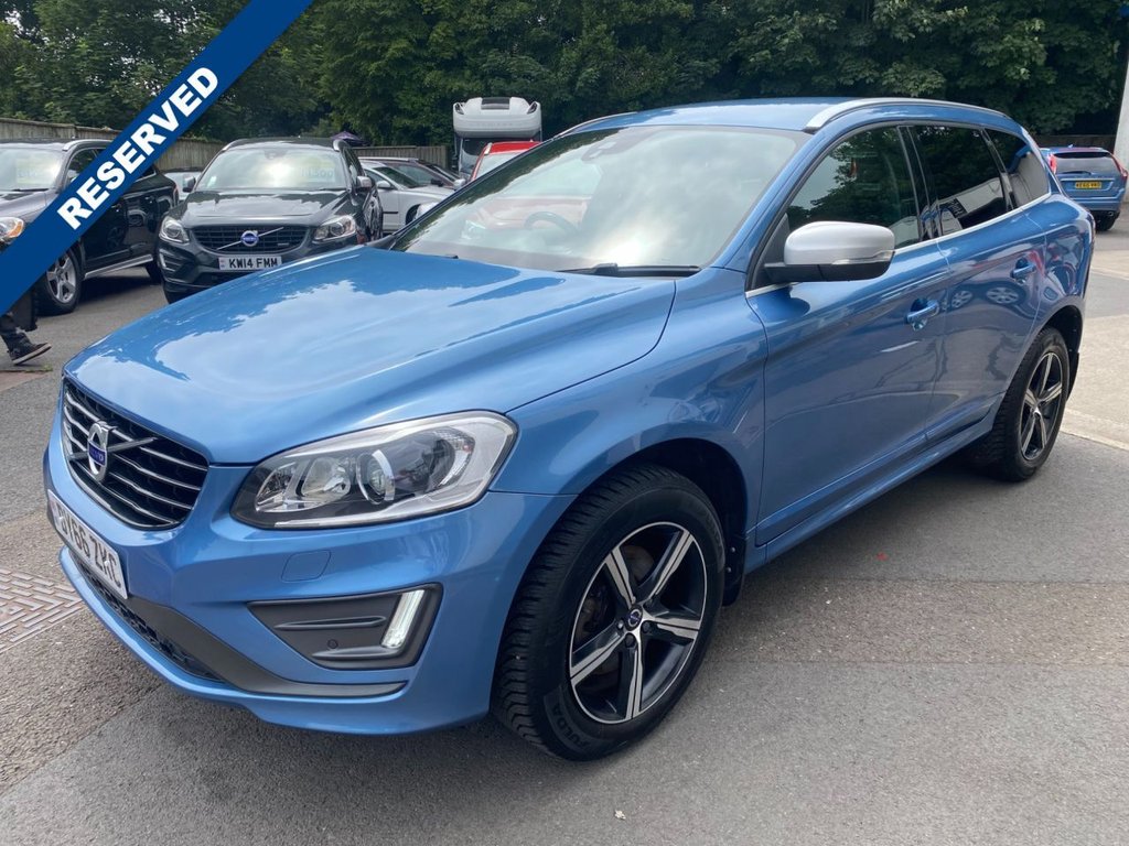 USED 2016 66 VOLVO XC60 2.4 D5 R-Design Lux Nav SUV 5dr Diesel Auto AWD Euro 6 (s/s) (220 ps) GREAT SPECIFICATION R DESIGN XC60