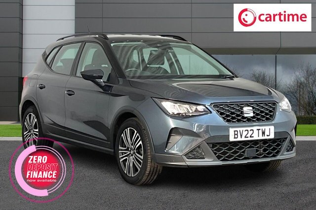 View our Seat Arona 1.0 TSI EVO SE Technology SUV 5dr Petrol Manual Euro 6 (s/s) (95 ps) Touchscreen, Apple CarPlay / Android Auto, Bluetooth, DAB - Digital Radio, Cruise Control