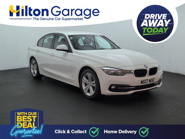 USED 2017 15 BMW 3 Series 2.0 320d Sport Saloon 4dr Diesel Manual Euro 6 (s/S) (190 Ps) - Bluetooth, Aircon, Alloy