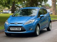 USED 2009 59 FORD FIESTA 1.4 Titanium Hatchback 5dr Petrol Manual (133 g/km, 94 bhp) 