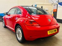 USED 2015 15 VOLKSWAGEN BEETLE 1.6 TDi BlueMotion Tech Design Automatic Hatchback 3 Door Diesel DSG Euro 5 (s/s) (105 ps) RARE AUTOMATIC MODEL