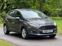 USED 2015 65 FORD FIESTA 1.25 Zetec Hatchback 5dr Petrol Manual Euro 6 (82 ps) 