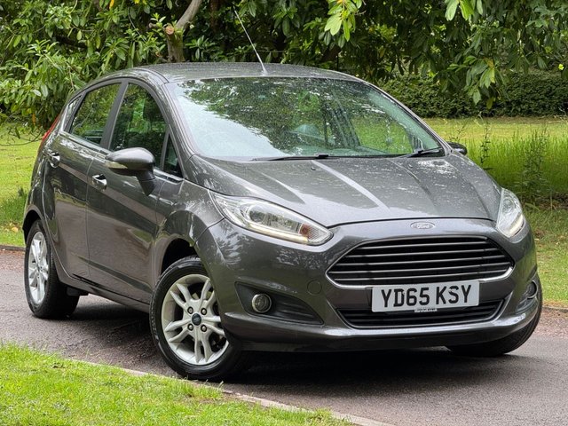2015 65 Ford Fiesta 1.25 Zetec Hatchback 5dr Petrol Manual Euro 6 (82 ps)