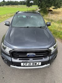 USED 2021 21 FORD RANGER 2.0 EcoBlue Wildtrak Pickup Double Cab 4dr Diesel Auto 4WD Euro 6 (s/s) (213 ps) ONLY ONE OWNER FULL HISTORY GREAT CONDITION AND HISTORY