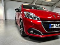 USED 2016 66 PEUGEOT 208 1.2 PureTech GT Line Hatchback 5dr Petrol Manual Euro 6 (s/s) (110 ps) 17" ALLOYS+REAR PARK+BLUETOOTH
