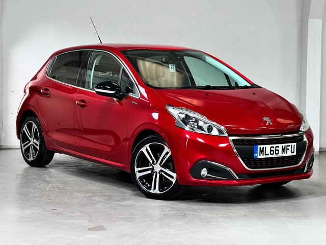 2016 66 Peugeot 208 1.2 PureTech GT Line Hatchback 5dr Petrol Manual Euro 6 (s/s) (110 ps)
