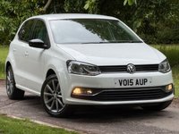 USED 2015 15 VOLKSWAGEN POLO 1.0 BlueMotion Tech SE Design Hatchback 5dr Petrol Manual Euro 6 (s/s) (60 ps) 