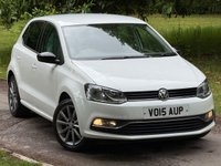 USED 2015 15 VOLKSWAGEN POLO 1.0 BlueMotion Tech SE Design Hatchback 5dr Petrol Manual Euro 6 (s/s) (60 ps) 