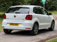 USED 2015 15 VOLKSWAGEN POLO 1.0 BlueMotion Tech SE Design Hatchback 5dr Petrol Manual Euro 6 (s/s) (60 ps) 